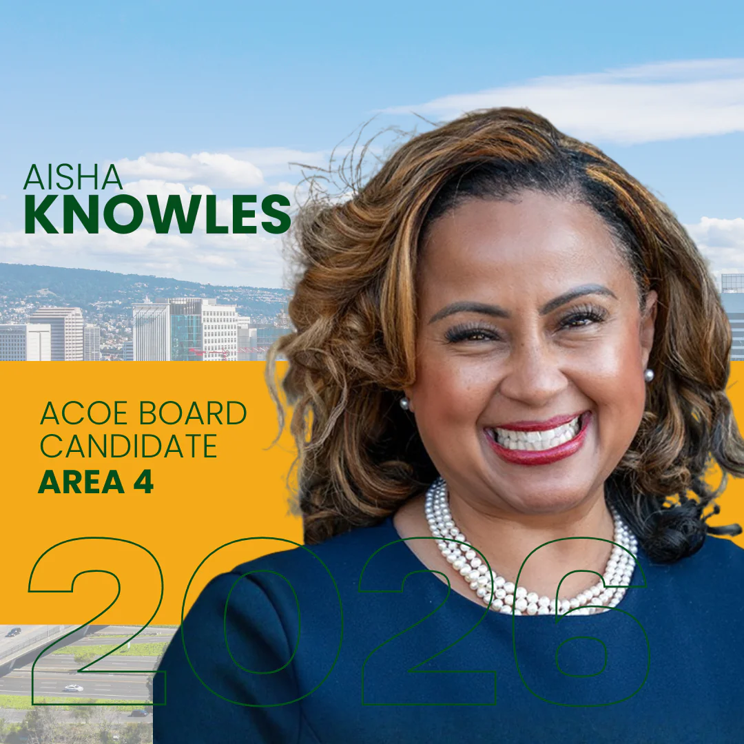 Aisha Knowles Acoe Board Candidate Area 4
